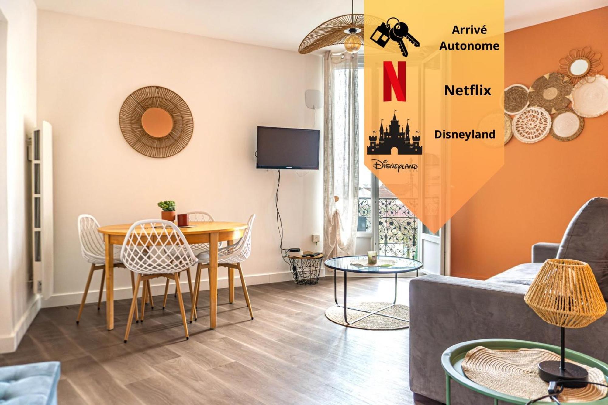 Appartement Elegant Proche De Disneyland Paris Vaires-sur-Marne Kültér fotó